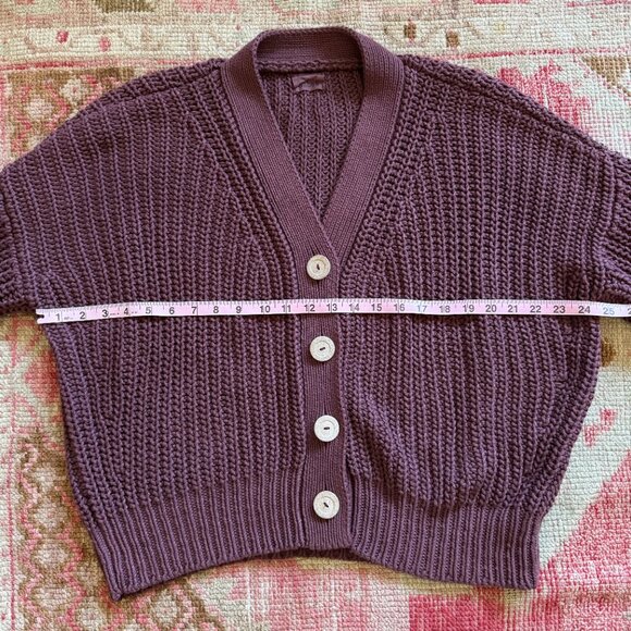 babaà cardigan no18 black cherry - Picture 12 of 13